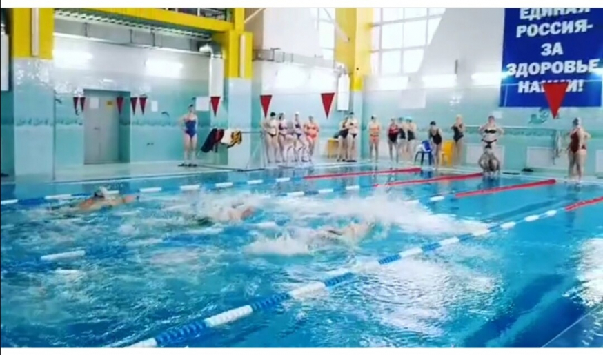 Сельские спортивные соревнования по плаванию